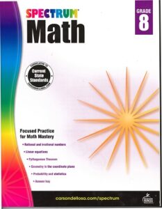 Spectrum Math - Grade 8